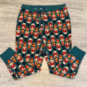Women’s Hanna Andersson Nutcracker Print Long John Pajama Pants, Size Large
